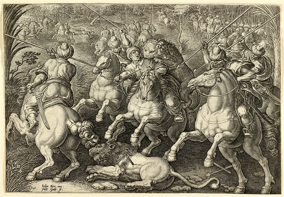 Leeuwenjacht. NL-HlmNHA 1477 53008401