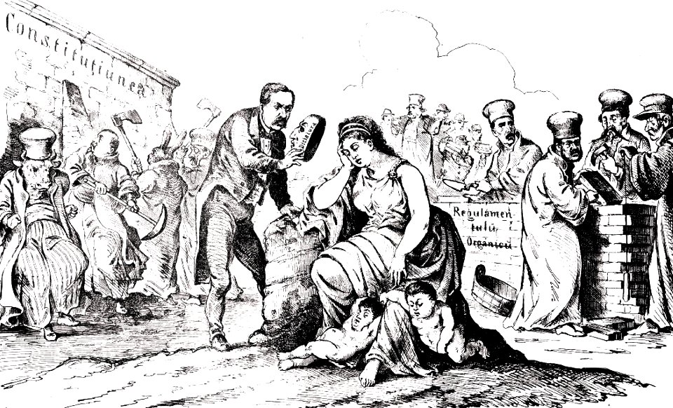 M. B. Baer - Ciocoiĭ nu pierdŭ unŭ momentŭ, spre a profita de somnolenţa naţiuneĭ, Ghimpele, 7 mai 1871