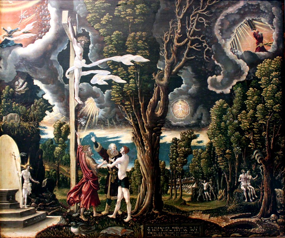 1535 Lemberger Suendenfall und Erloesung anagoria