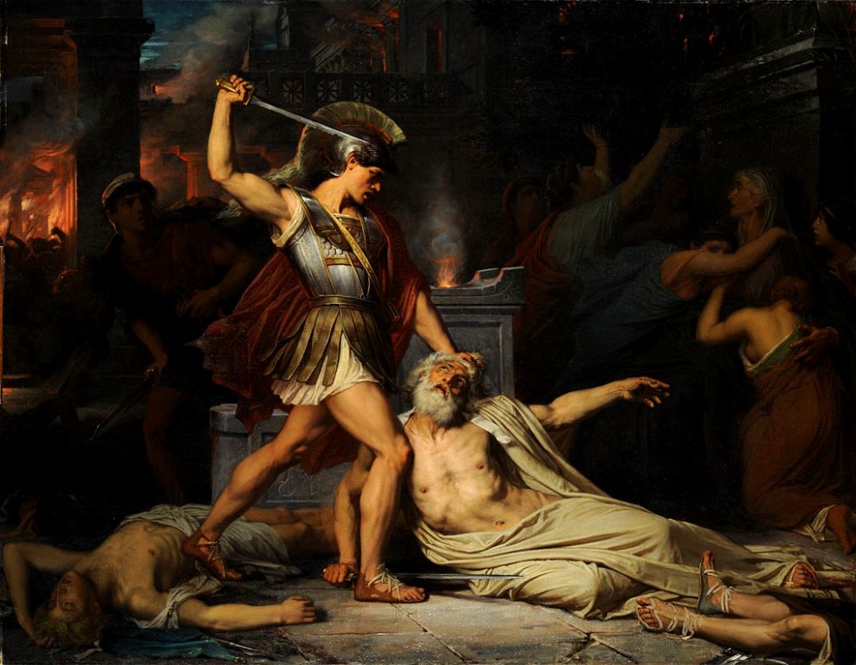 Lefebvre La mort de Priam