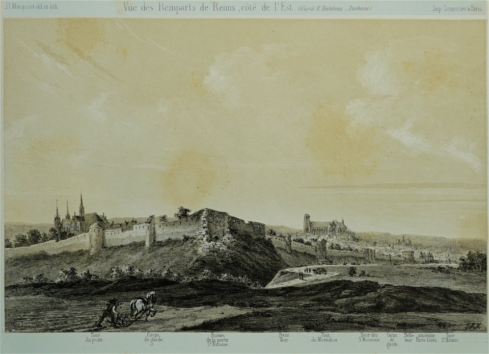Les remparts de reims 03660 Macquart