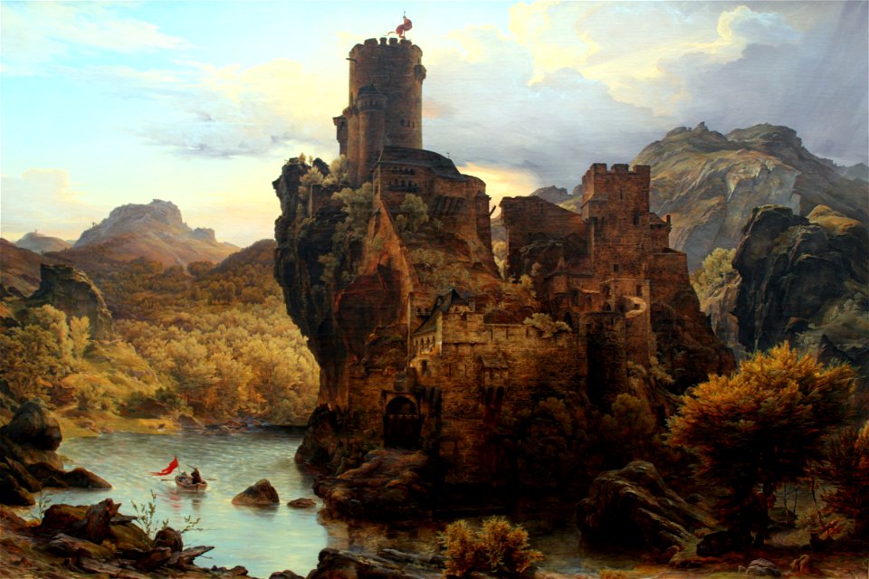 1828 Lessing Ritterburg anagoria