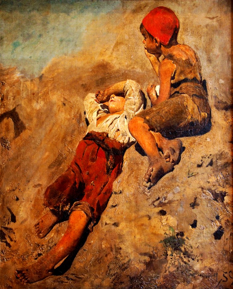 Lenbach Italienerknaben@Weimar Schlossmuseum 189