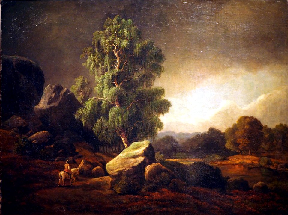 Lessing Gewitterlandschaft