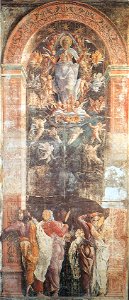 Mantegna, assunzione della vergine