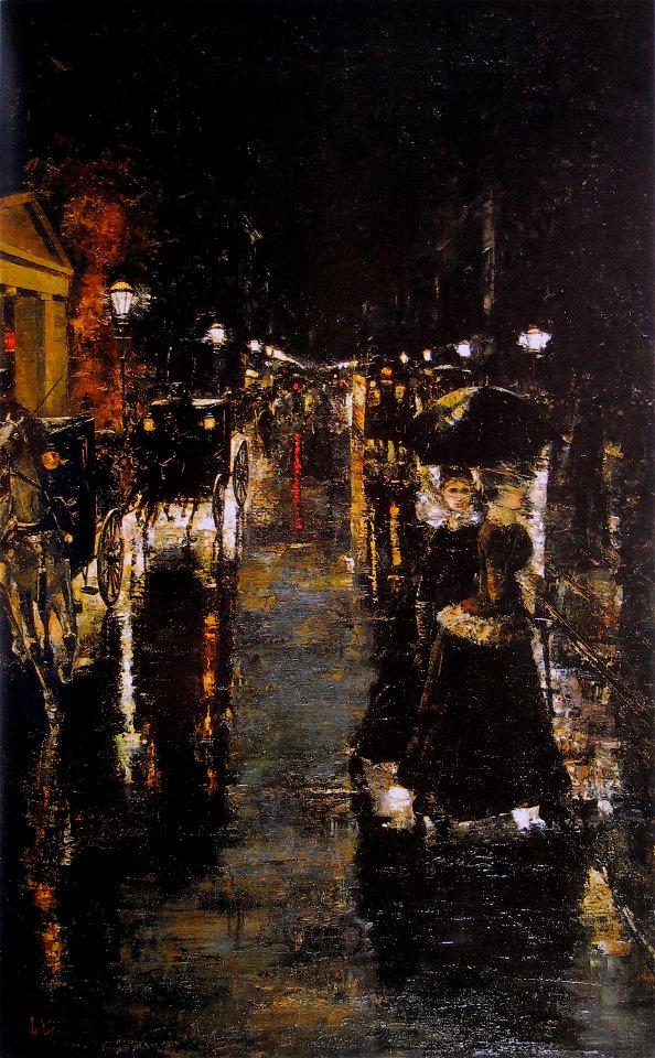 Lesser Ury 1889 Leipziger Straße