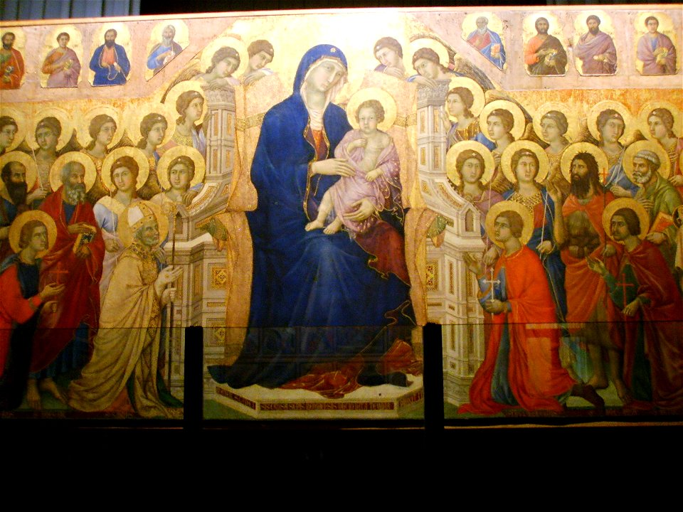 Maesta, Duccio di Buoninsegna 2