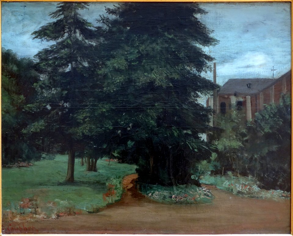 Lille PdBA courbet jardin loos