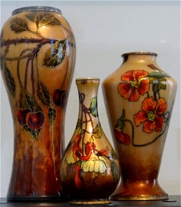Limoges enamel Art Nouveau Paul Bonnaud