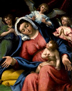 Lorenzo lotto, madonna delle grazie 01