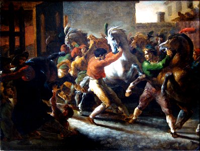 Lille PBA Gericault chevaux