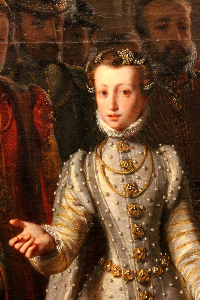 L’Éducation de Marie Stuart à la cour de François II - Gillot Saint-Evre - MBA Lyon 2014 - détail 2