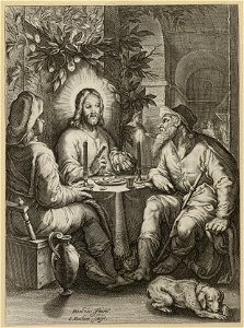 Maaltijd te Emmaüs. NL-HlmNHA 1477 53010687