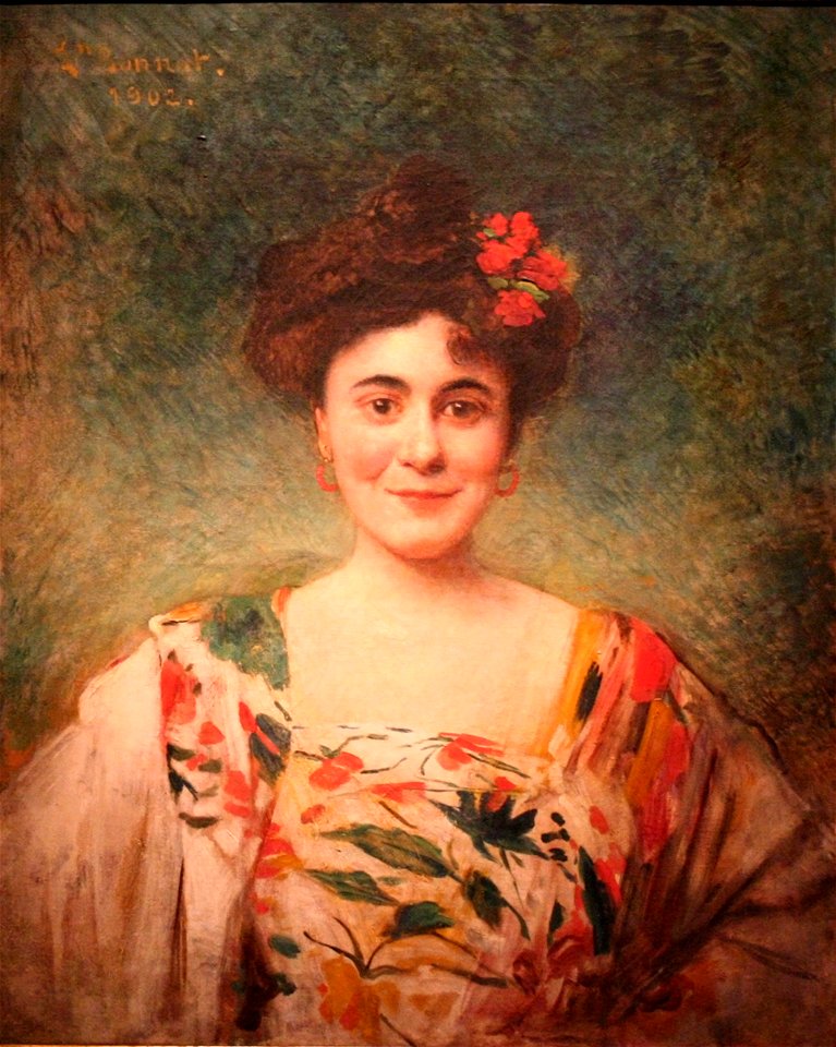 Léon Bonnat - Portrait de madame Dotézac