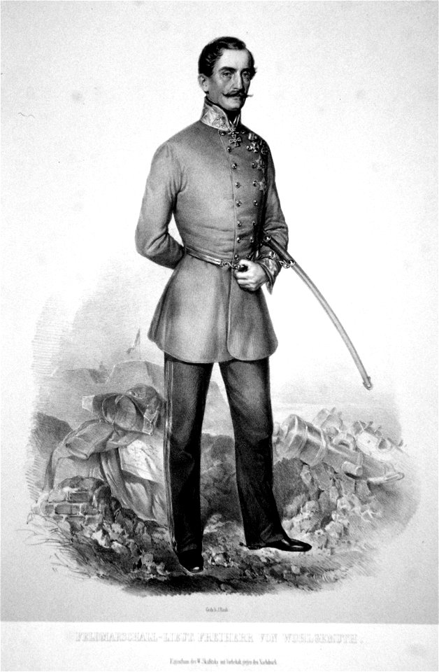 Ludwig von Wohlgemuth Strixner Litho