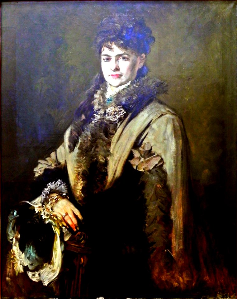 Makart H Frau v Munkacsy