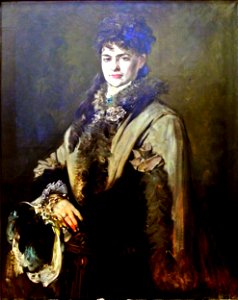 Makart H Frau v Munkacsy