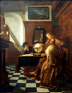 Man Cornelis de Geographers at Work@Kunsthalle Hamburg