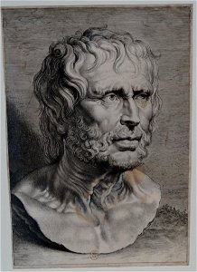 Louvre-Lens - L'Europe de Rubens - 060 - Portrait de Sénèque d'après l'antique (« le Pseudo-Sénèque »)