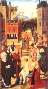 Master Tiburtine raising Lazarus