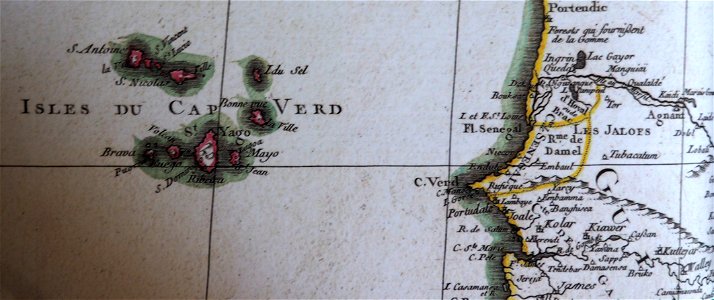Map of Cape Verde-P6280122