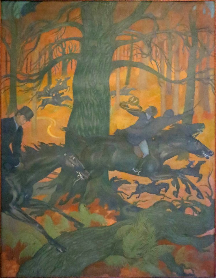 MauriceDenis-LaLegendeDeStHubert-6LaChasseInfernale