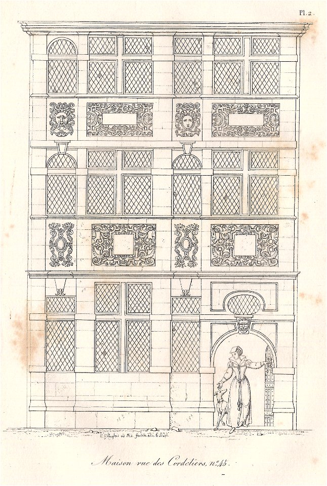 Maison rue des Cordeliers n°45