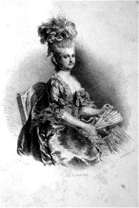 Maria Christina von Österreich Litho