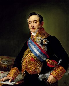 Manuel González Salmón, por Vicente López Portaña (Real Academia de Bellas Artes de San Fernando)