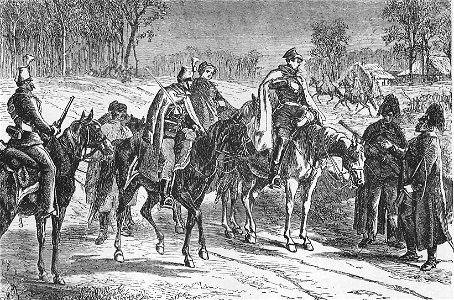 Marian Langiewicz captured vy Austrians in 1863