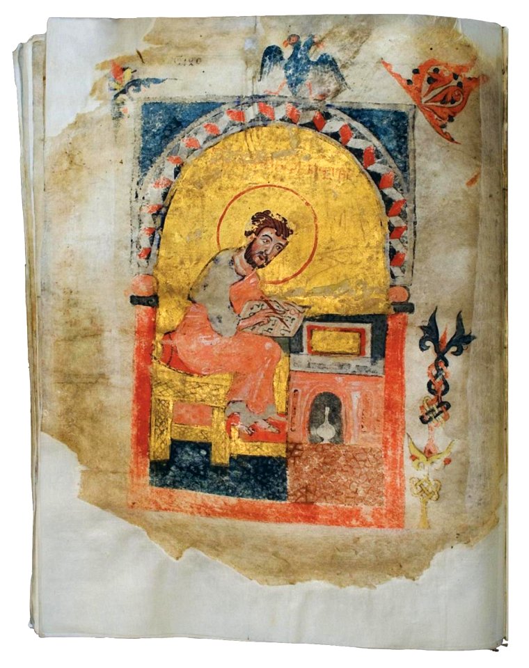 Mark the Evangelist (Bichvinta Gospel)