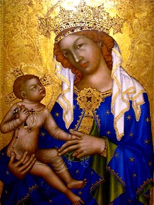 Madona zbraslavská (1350-1360)