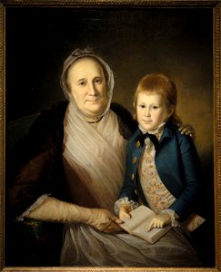 Mrs. James Smith and Grandson, 1776, by Charles Willson Peale - SAAM - DSC00903