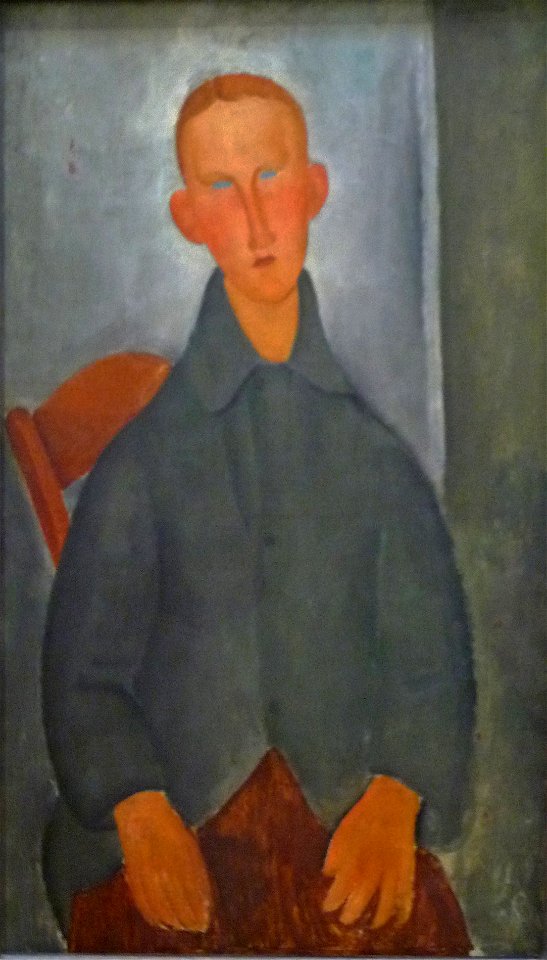 Modigliani. Petit garçon roux