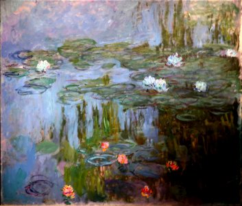 Waterlillies by Claude Monet c 1914 - Portland Art Museum