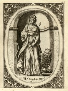 Magnanimitas Edelmoedigheid of Grootmoedigheid. NL-HlmNHA 1477 53008378