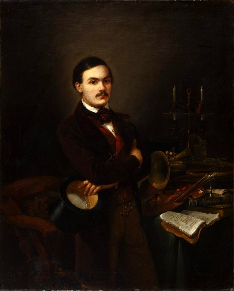 Manuel Cabral y Aguado Bejarano - Selfportrait