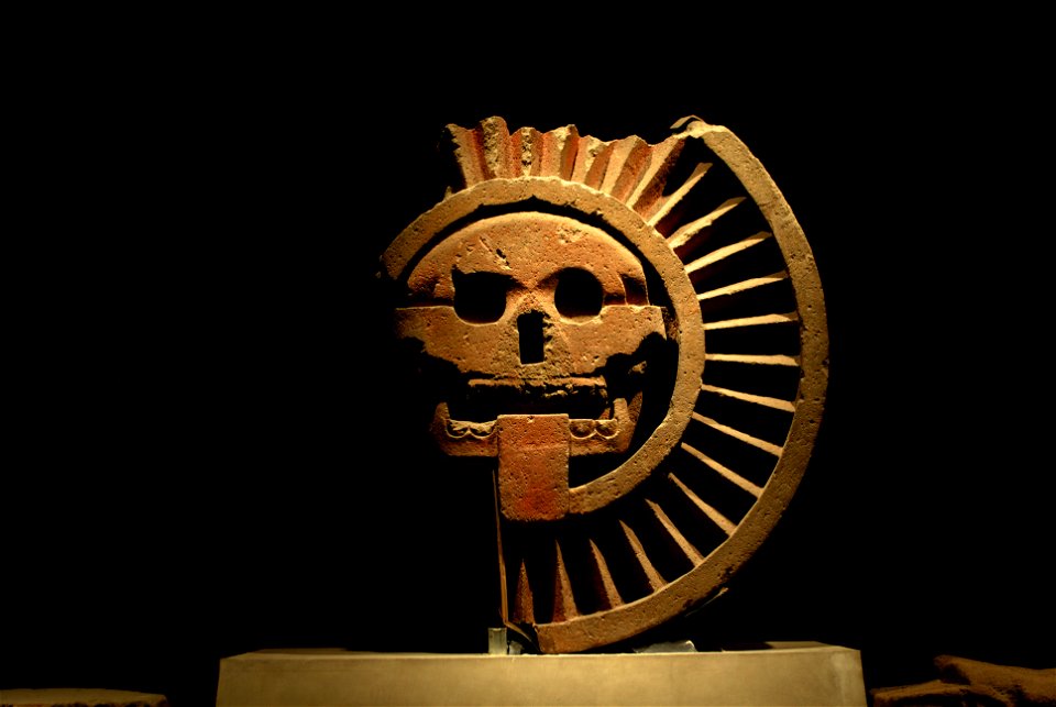 MNA - Sala Teotihuacan - Disco de la muerte