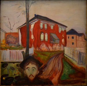 Edvard Munch, Rød villvin