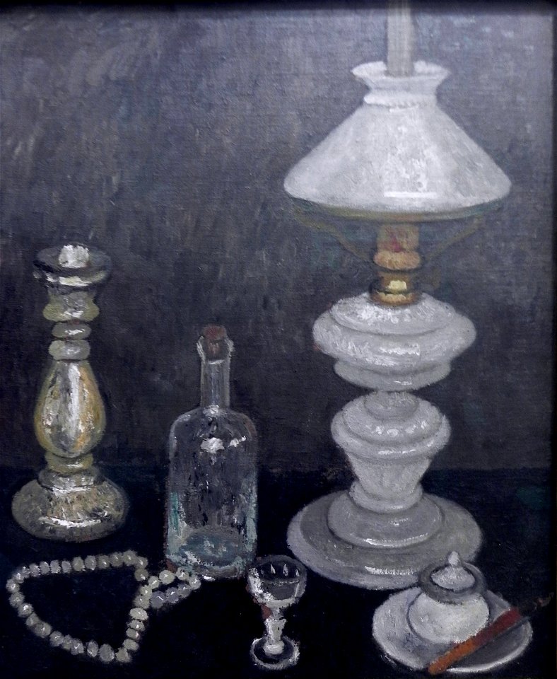 Modersohn-Becker (7)Stillleben m weißer Lampe