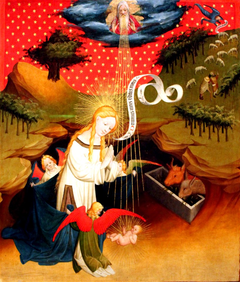 1426 Meister Francke Die Anbetung des Kindes anagoria