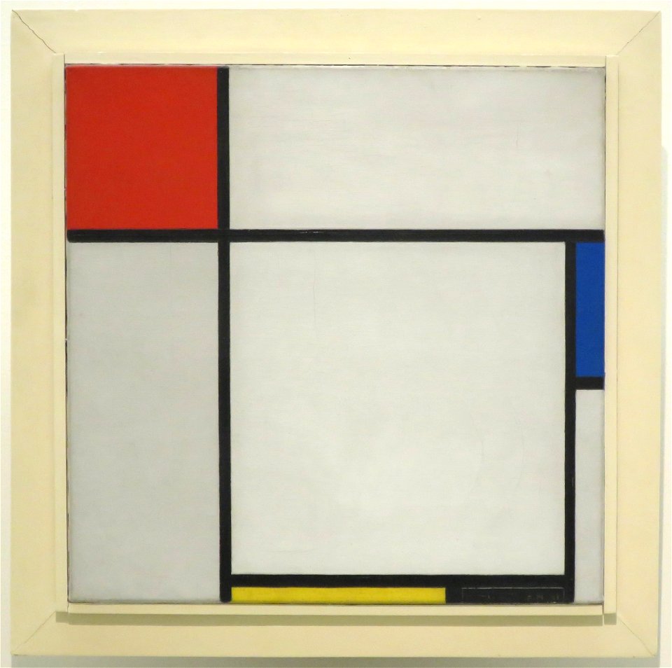'Composition' by Piet Mondrian, 1929, Solomon R. Guggenheim Museum ...