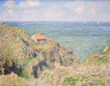 The Gorge at Varengeville by Claude Monet, 1882