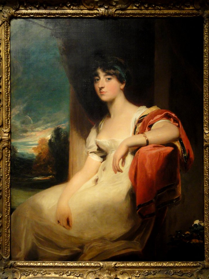 Miss Harriet Clements, Thomas Lawrence - Indianapolis Museum of Art - DSC00687