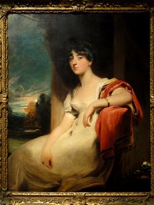 Miss Harriet Clements, Thomas Lawrence - Indianapolis Museum of Art - DSC00687. Free illustration for personal and commercial use.