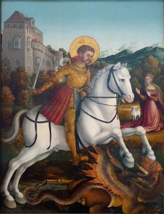 Martin Schaffner - Drachenkampf des Hl. Georg 1532
