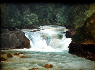 Morgenstern Chr. E. B. A Torrent in Upper Bavaria@Kunsthalle Hamburg