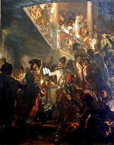 Menzel Adolph Frederick the Great at Lissa Bonsoir, Messieurs@Kunsthalle Hamburg