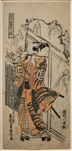 Sanogawa Ichimatsu I as Uta no Rangiku-maru by Okumura Masanobu