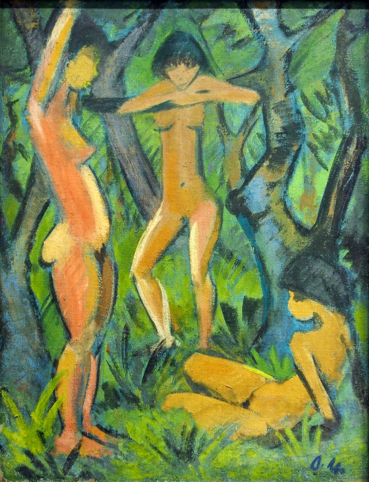Müller Otto Drei Akte im Wald Sprengel Museum 01